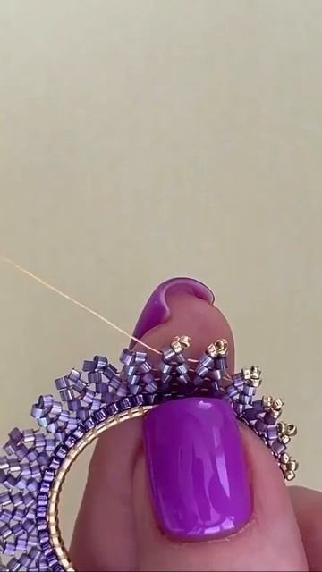 Серьги из бисера 🦋 смотреть онлайн