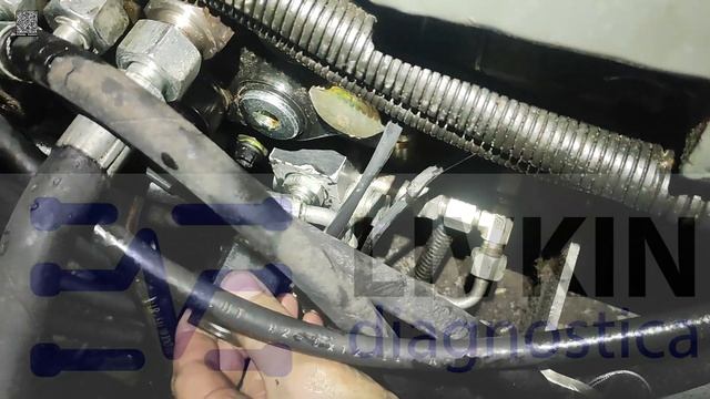 DIECI Dedalus 183. Ремонт соленойда. Проверка клапана разрешения операций стрелы.