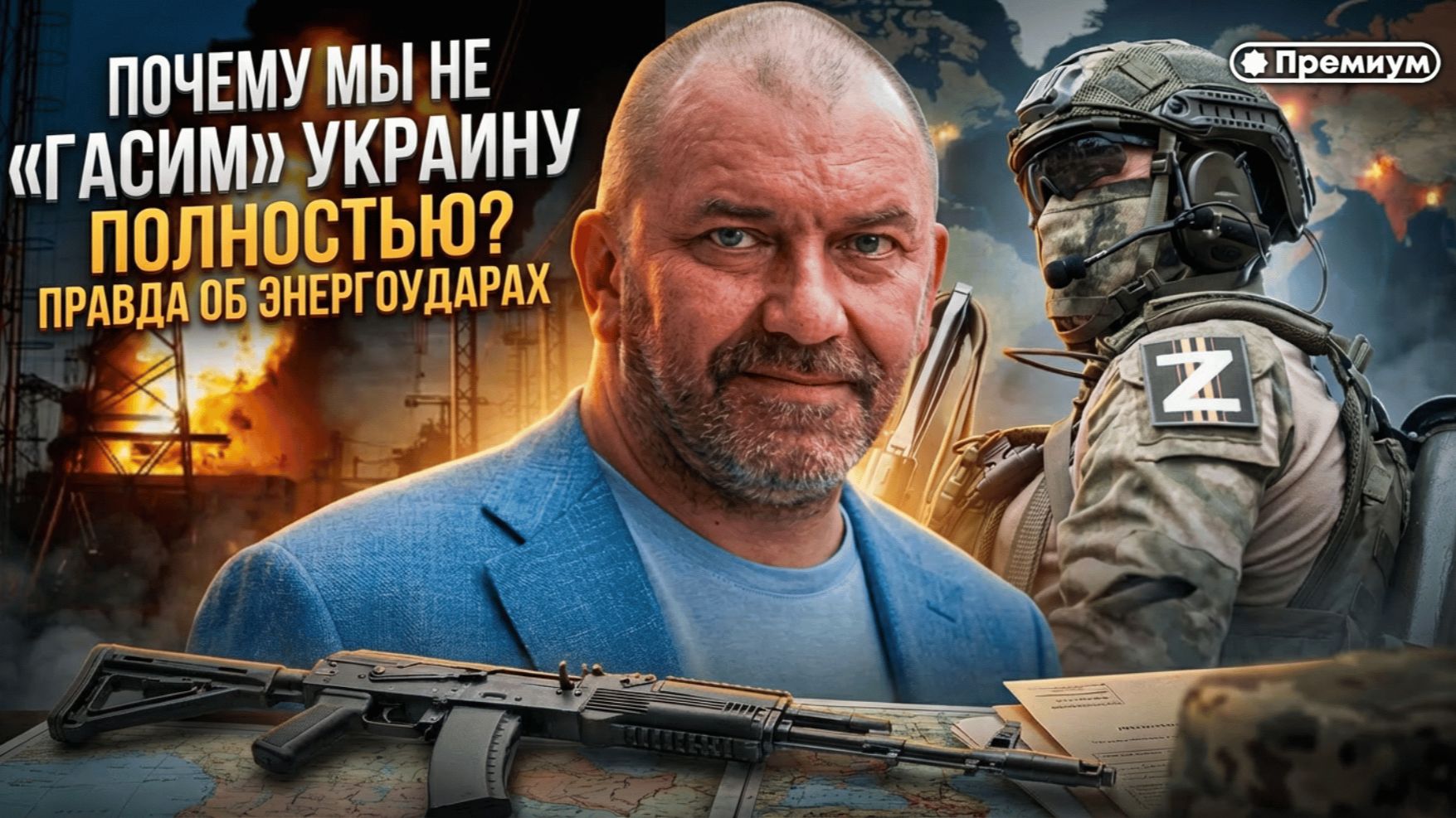 ПОЧЕМУ МЫ НЕ «ГАСИМ» УКРАИНУ ПОЛНОСТЬЮ? Правда об энергоударах | Александр Казаков смотреть онлайн