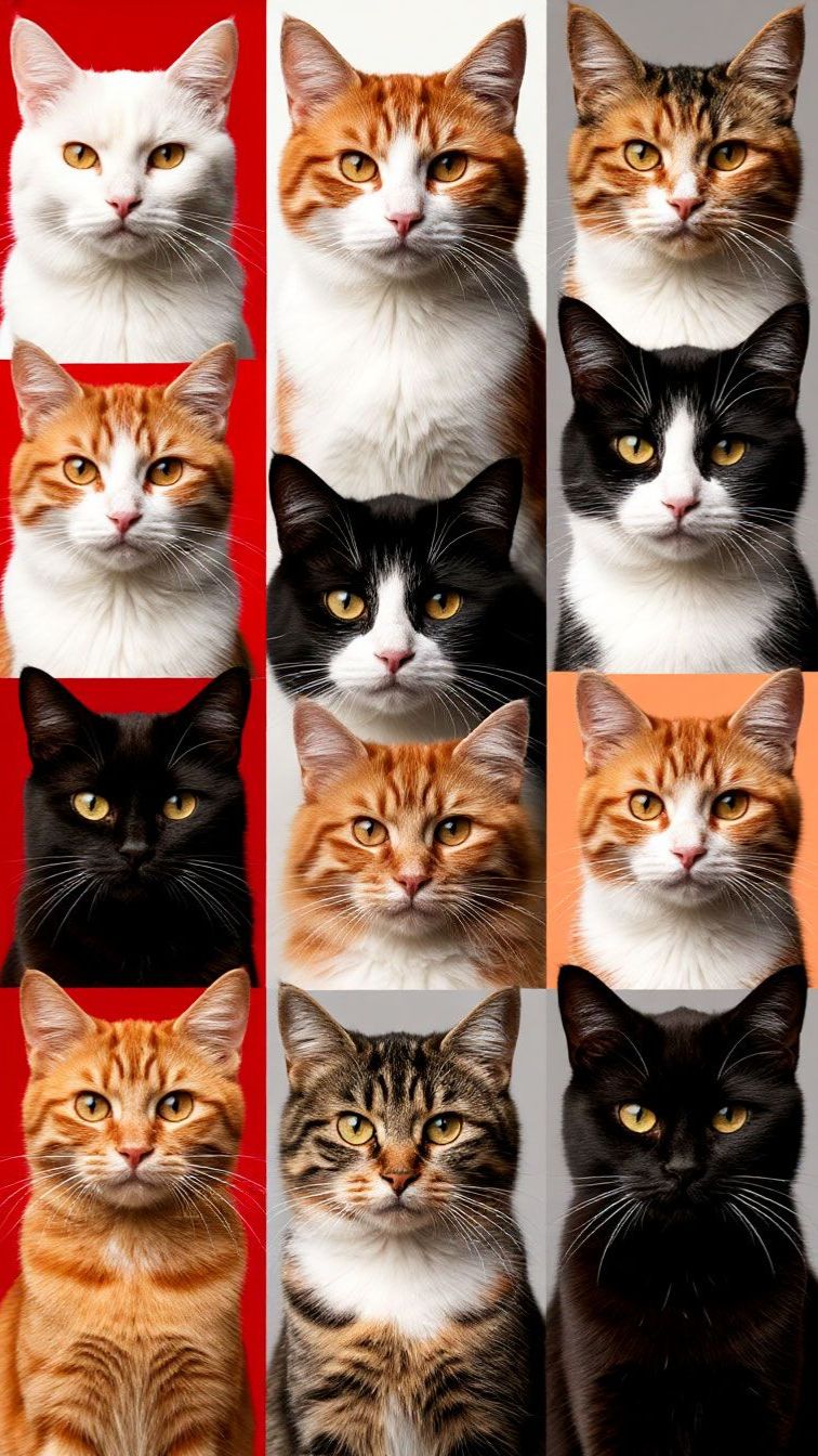 Психология окраса. Учёные изучили связь цвета кошки и её характера!