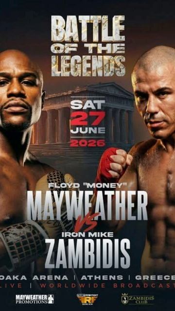 Мейвезер VS Замбидис 27.06.2026 #shorts #флойдмейвезер #майкзамбидис #мейвезерзамбидис #бокс