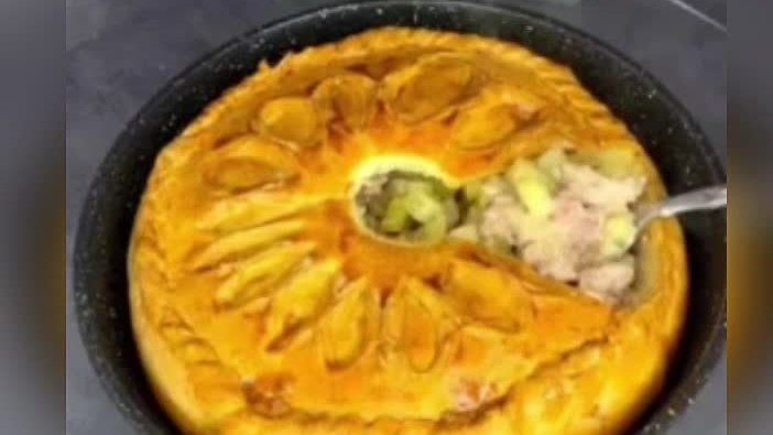 🥧 Смачный татарский мясной пирог к ужину