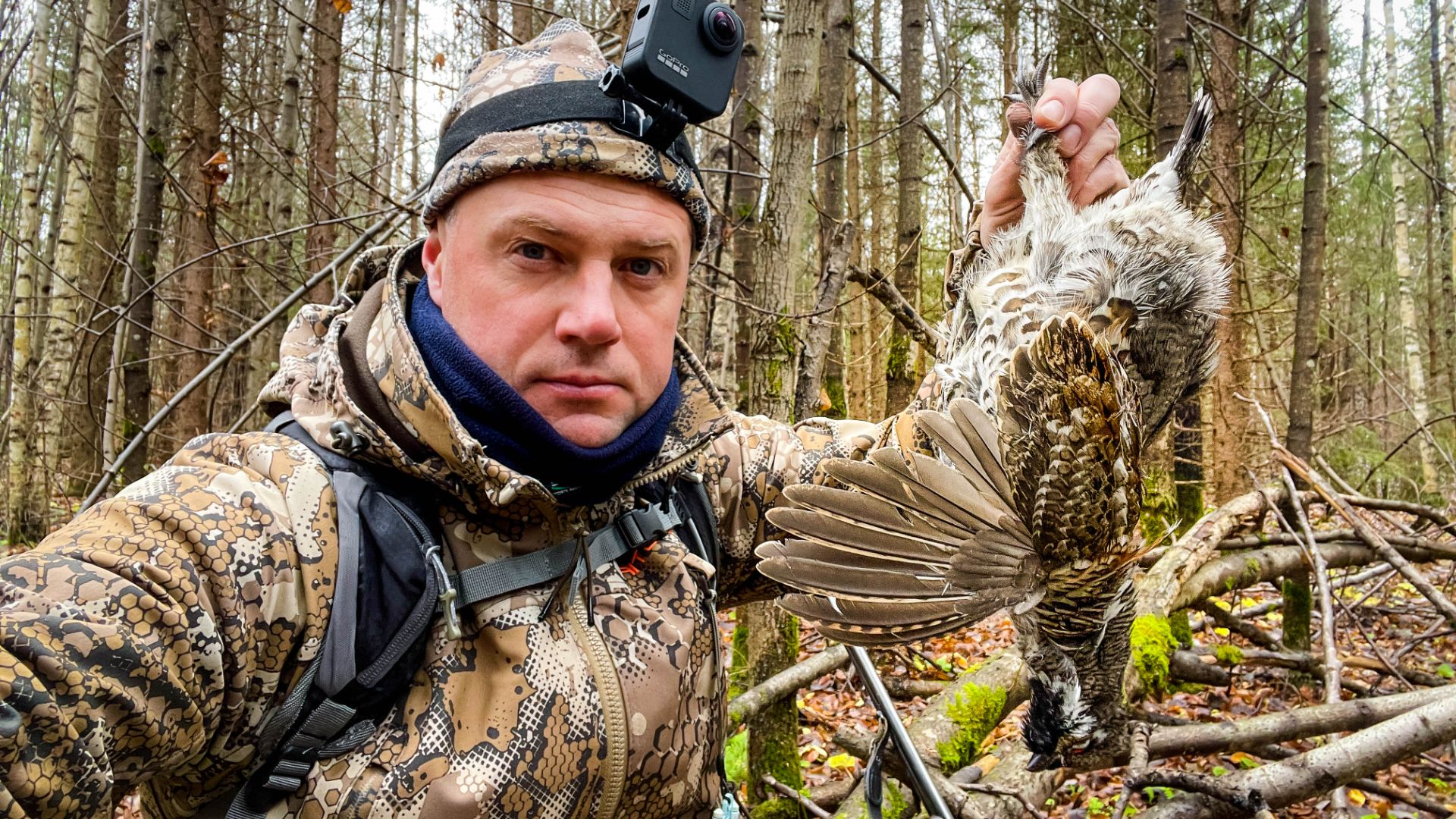 Охота на рябчика с манком.