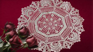 САЛФЕТКА КРЮЧКОМ ВАРВАРА. ЧАСТЬ 4 - КАЙМА