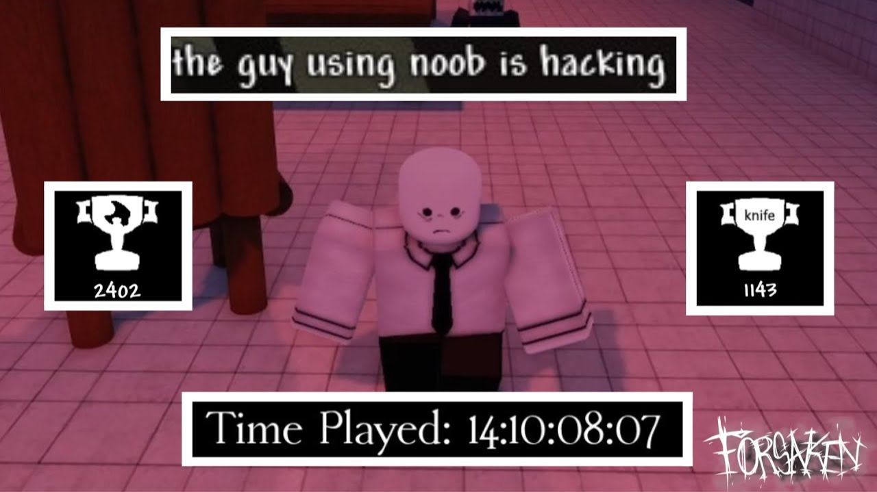 Как ПРО-ИГРОК использует НУБ-ИГРОКА || Геймплей Forsaken смотреть онлайн