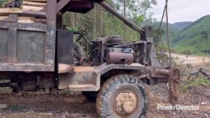 Этот грузовик и неровные дороги+ груз