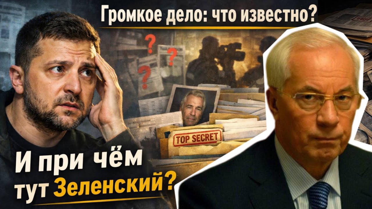 ЗЕЛЕНСКИЙ В ФАЙЛАХ ЭПШТЕЙНА / Николай Азаров / Наталья Воронцова. смотреть онлайн