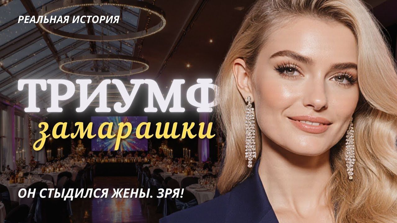 ТРИУМФ ЗАМАРАШКИ. Он стыдился жены. Зря! ИСТОРИЯ ИЗ ЖИЗНИ. смотреть онлайн