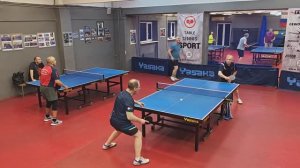 отбор Чирков А. (748) - Борискин А. (520) 03.02 настольный теннис Малиновый 400+ турнир СПб