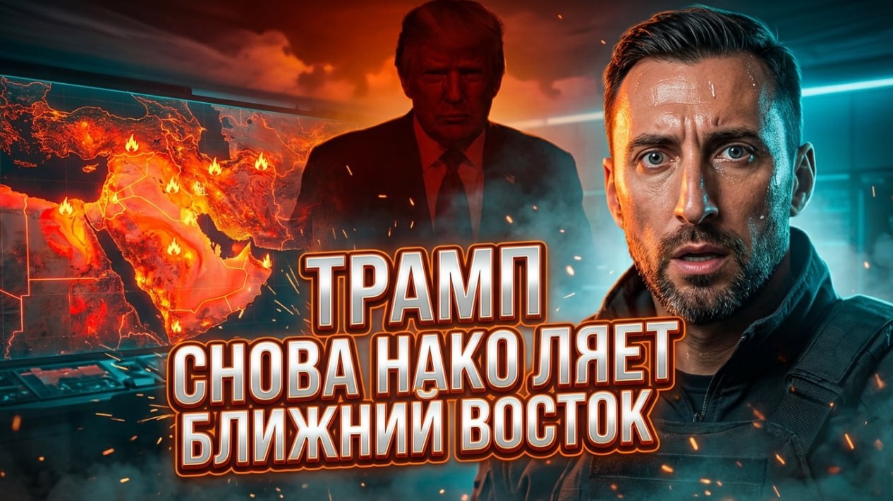 ТРАМП СНОВА НАКОЛЯЕТ БЛИЖНИЙ ВОСТОК смотреть онлайн