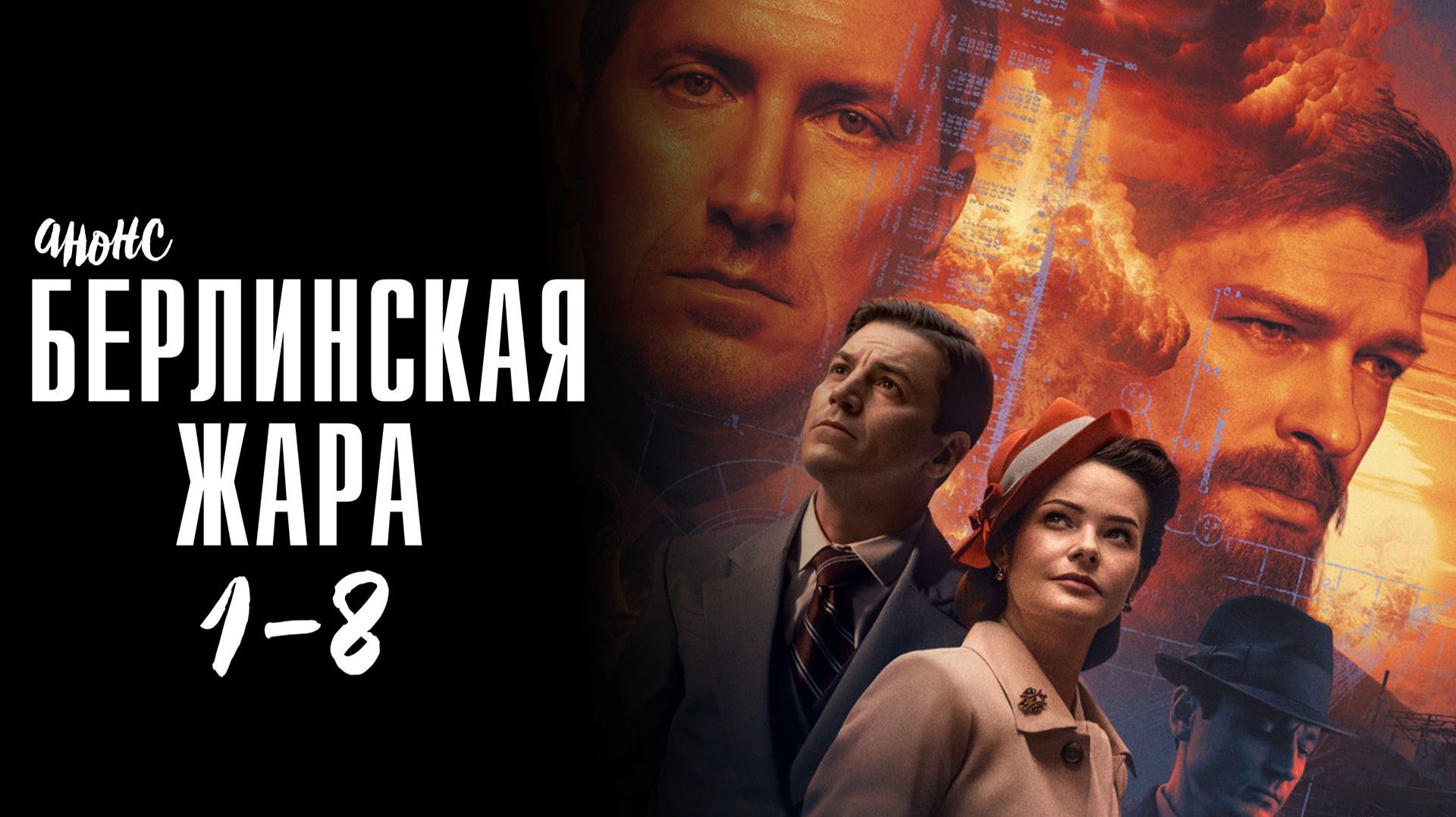 Берлинская жара 1-8 серия — Анонс