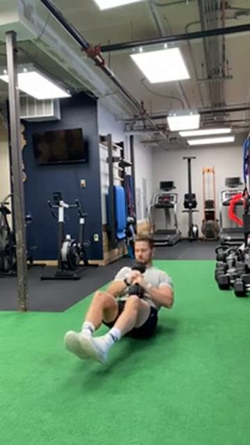 Русские скручивания с весом | Dumbbell Russian Twist