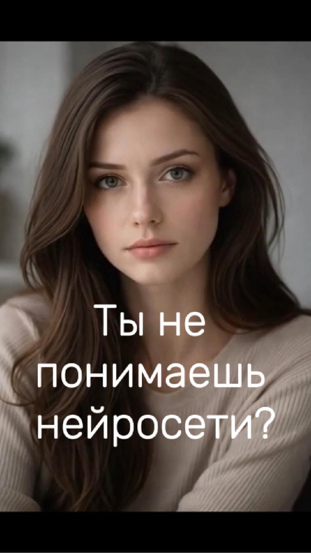 Ты не понимаешь нейросети?