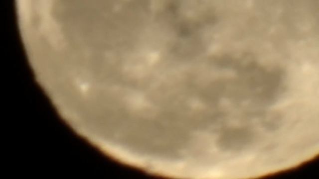 Съемка Луны с рук