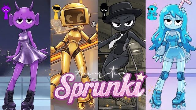 ПОДБОРКА КЛИПОВ СПРУНКИ НА РОЛИКАХ! SPRUNKI ПОДБОРКА МУЛЬТИКОВ РЕАКЦИЯ смотреть онлайн