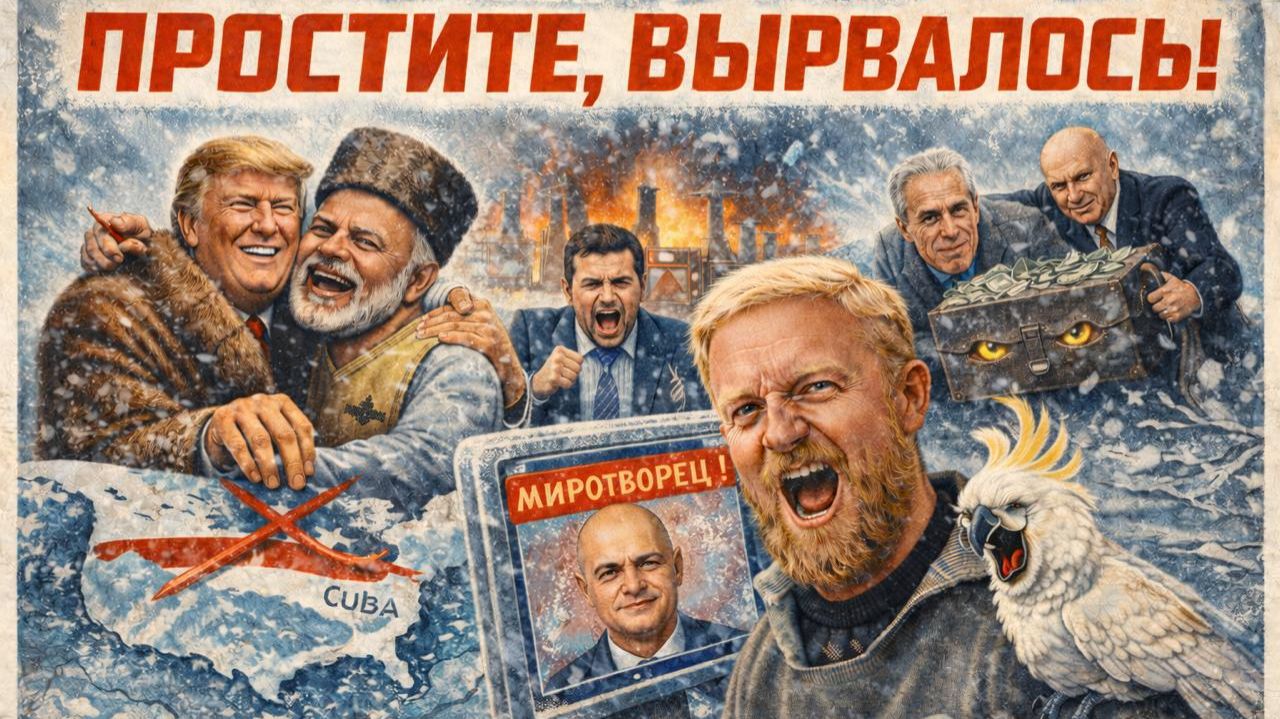 5.02.26 |"Простите, вырвалось!" №347 | Удары по энергосистеме 404-й, дёргания ЕС и спокойствие Китая смотреть онлайн