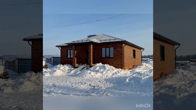 Завершено строительство одноэтажного дома под ключ в Йошкар-Оле 106 кв. м. из керамических блоков!!! Завершено строительство одноэтажного дома под ключ в Йошкар-Оле 106 кв. м. из керамических блоков!!!