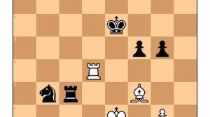 Роберт Фишер гениально выигрывает черными, многие думали ничья