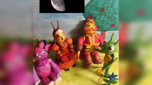 Познавательный обучающий короткометражный мультфильм "Лунтик летит домой - на Луну"