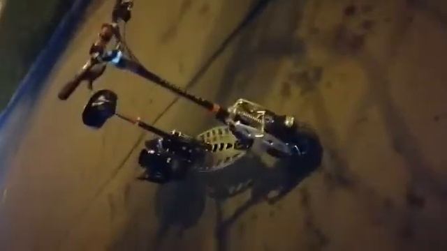 Самокат мопед