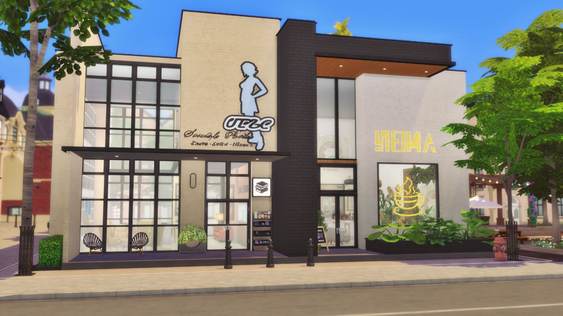 Кулинарный клуб / Библиотека / Строительство Симс 4 / The Sims 4 смотреть онлайн