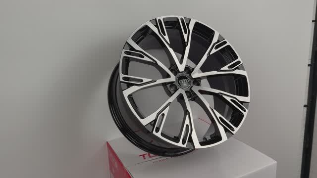 Диски CN Forged 1321 20 9.0J Black Machined Face