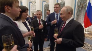 Беседа с лауреатами премий в области науки и инноваций