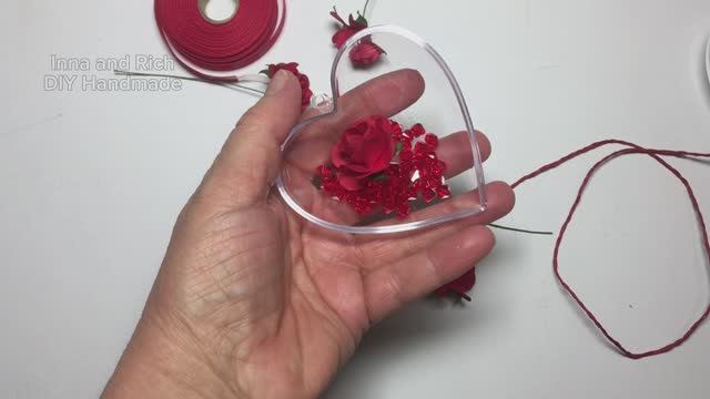 Сердце к 14 февраля, юбилею Свадьбы легко и просто ❤️