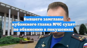 Бывшего замглавы кубанского главка МЧС судят по обвинению в покушениях