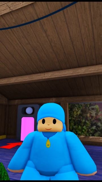 Покойо убегает от сварливой бабушки! страшный Обби роблокс #roblox #покойо #страшныйобби #побег