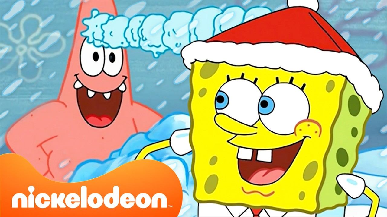 Губка Боб | 30 минут снежного веселья в Бикини Боттом ☃️ | Nickelodeon Cyrillic смотреть онлайн