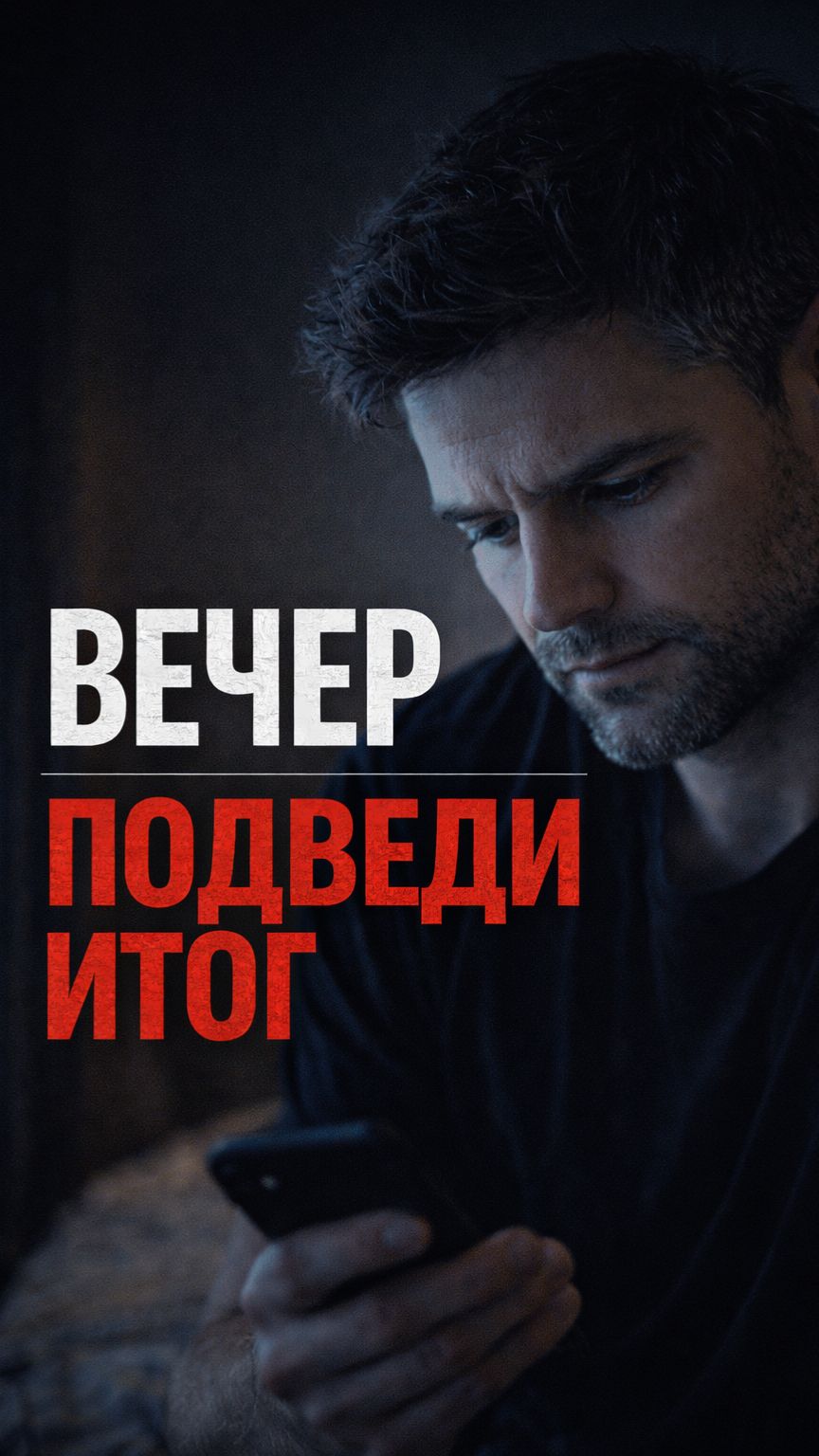 Твой вечерний ритуал, который меняет мышление