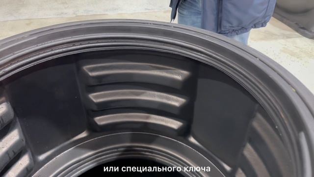 КОЛОДЕЦ ОПЕРАТИВНОГО ДОСТУПА КОД2-КСС С ГОРЛОВИНОЙ  (h-1000, с крышкой d-780)