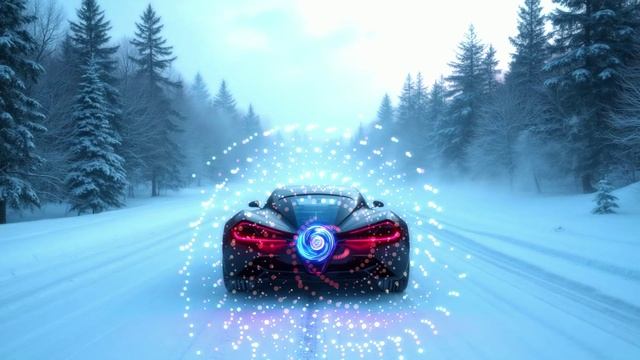 Art Techno music — Снежный путь