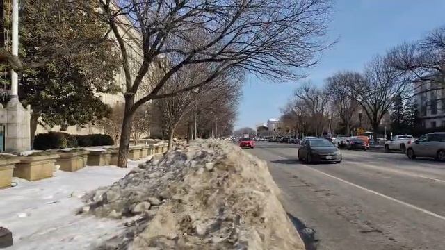 Улицы Вашингтон streets Washington USA 2026 февраль