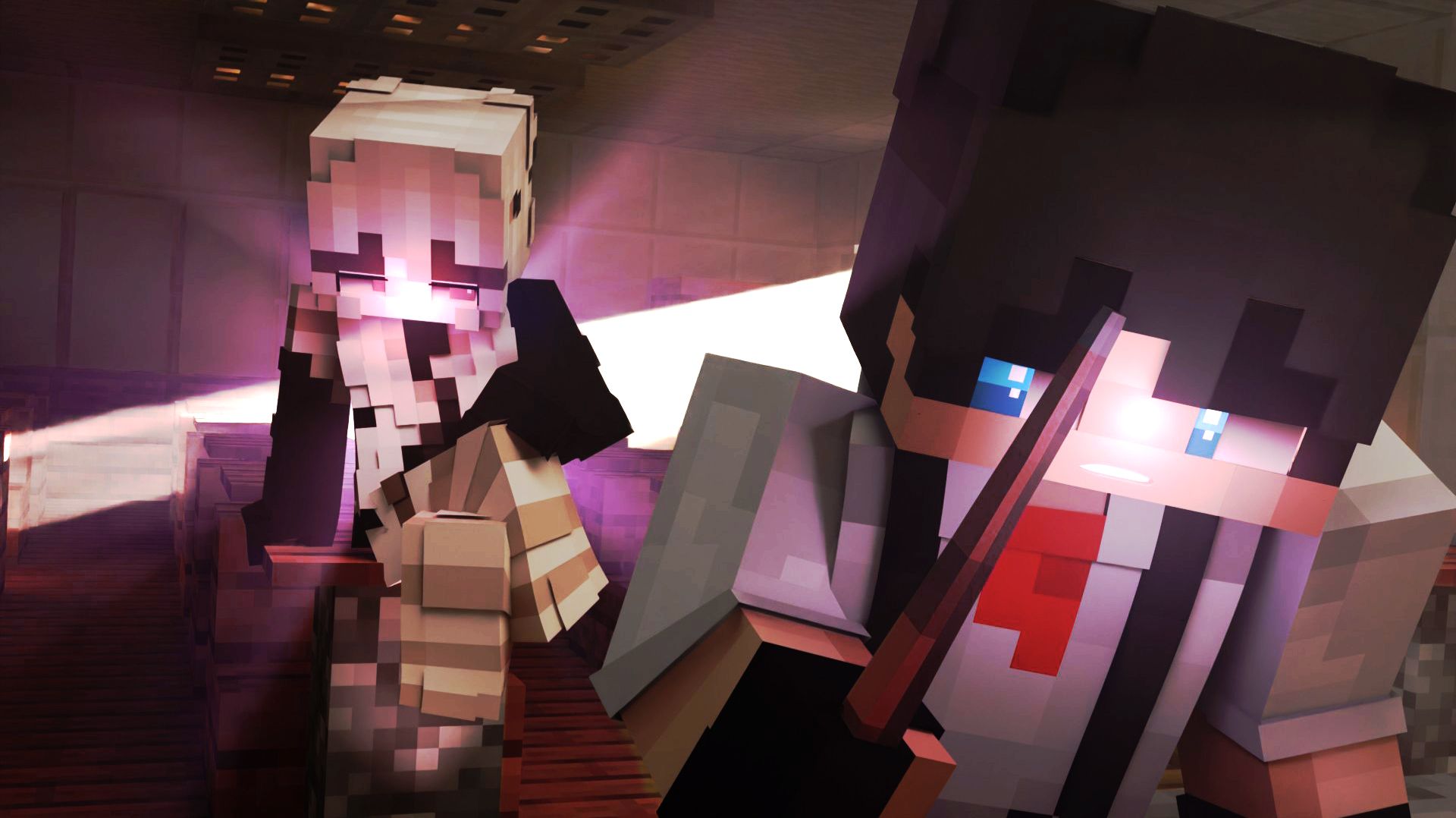 ❤️ Любовь под запретом: Студент и Профессор 👨🏫 MINECRAFT! смотреть онлайн