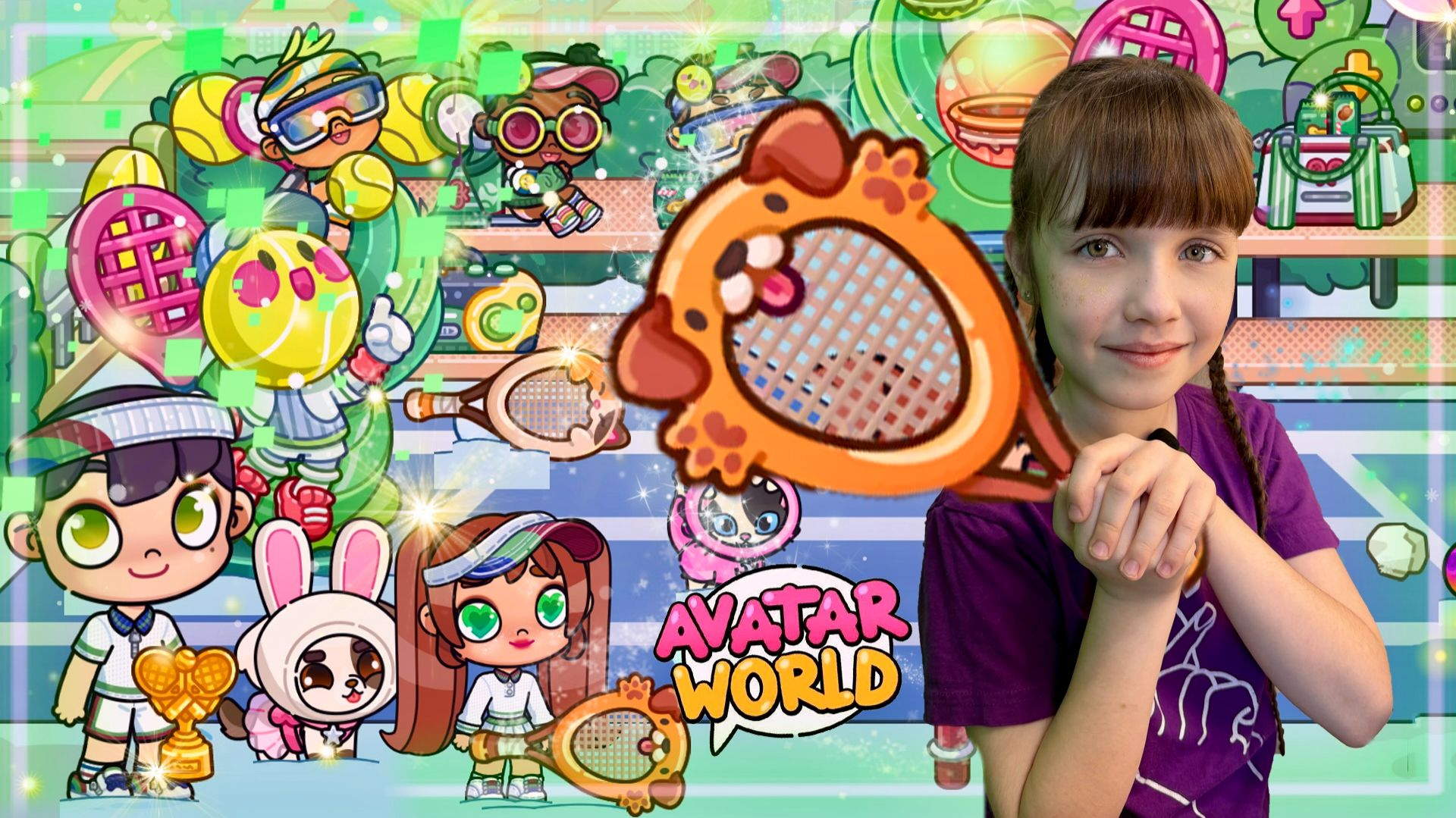 Обновление Теннисный Корт Avatar World #avatarworld #аватарворлд смотреть онлайн