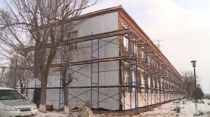 В селе Сергиевском полным ходом идут строительные работы