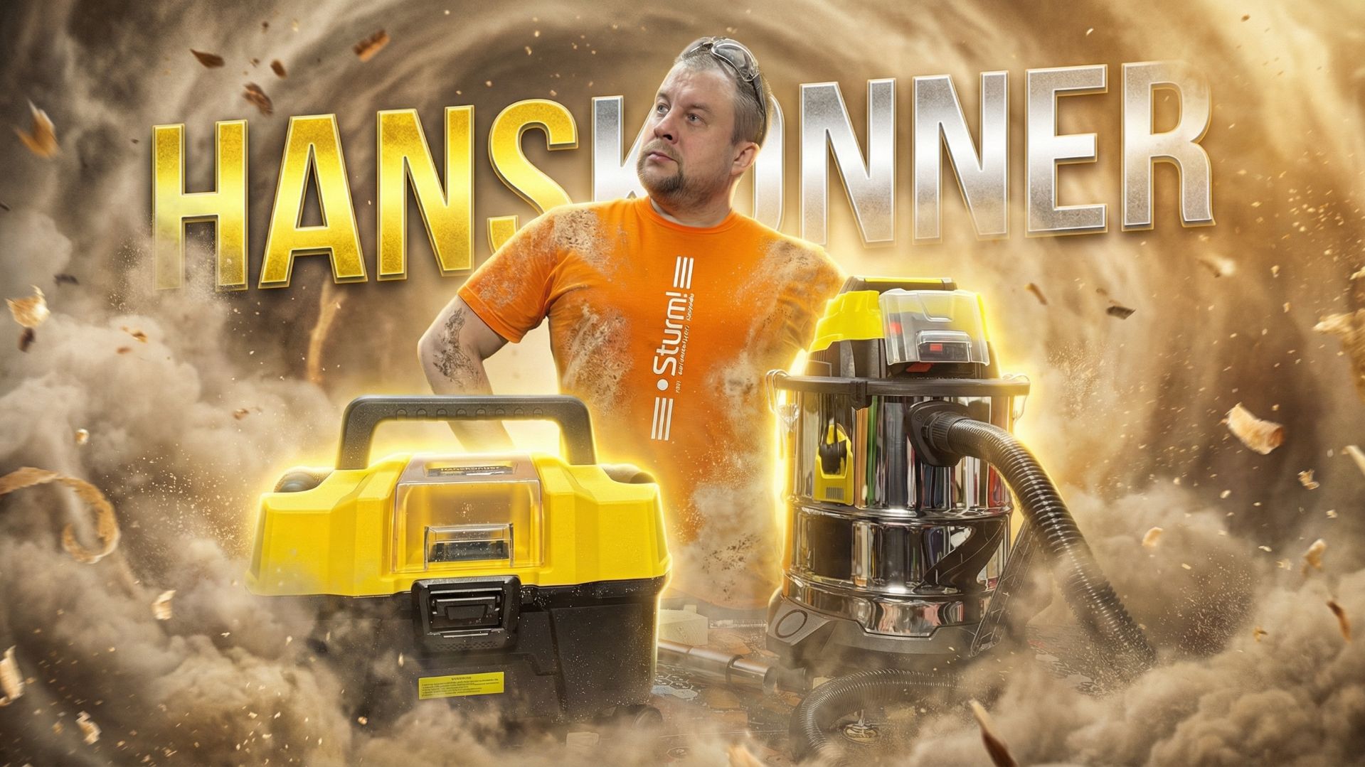 Обзор и тест двух пылесосов от HANSKONNER смотреть онлайн