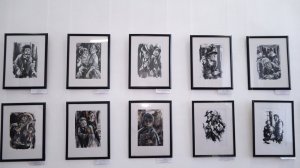 Выставка Виктора Хвостенко, посвящённая 205-летию Ф. М. Достоевского, работает в Бийске