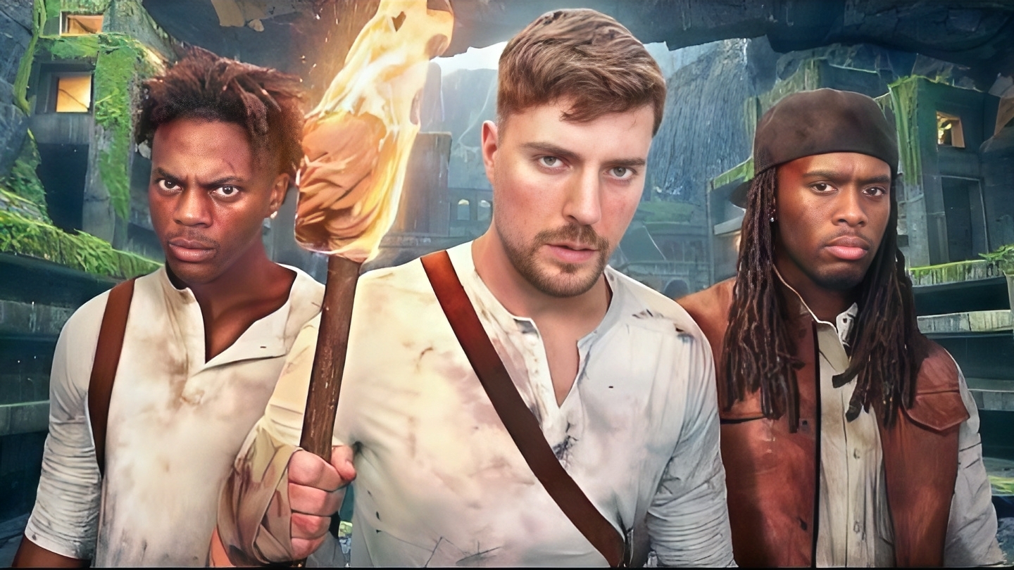 Я провел 7 дней в подземном городе. Мистер Бист смотреть онлайн