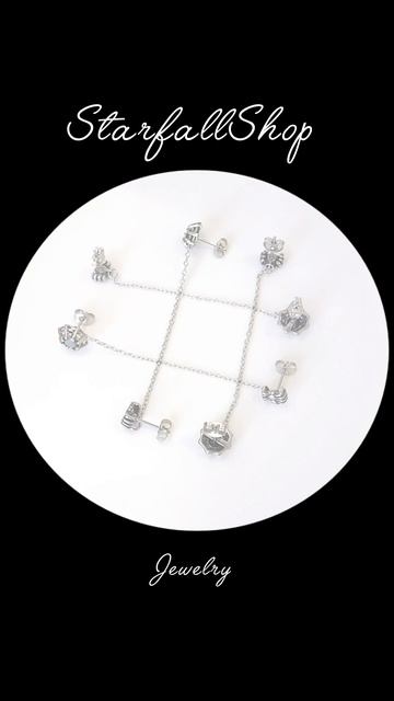 Моносерьга-пусет на два прокола «Паук чилийский отшельник» от StarfallShop