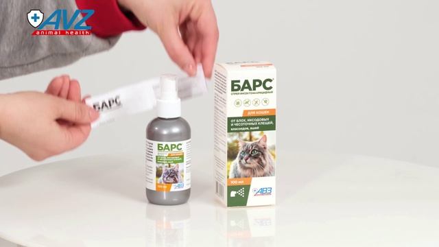 Барс спрей инсектоакарицидный для кошек, 100 мл