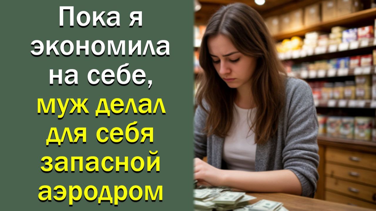 Пока я экономила на себе, муж для себя делал запасной аэолдром