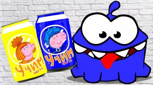 Мультик для детей, Ам ням, учим цвета, Фиксики и цветная фанта