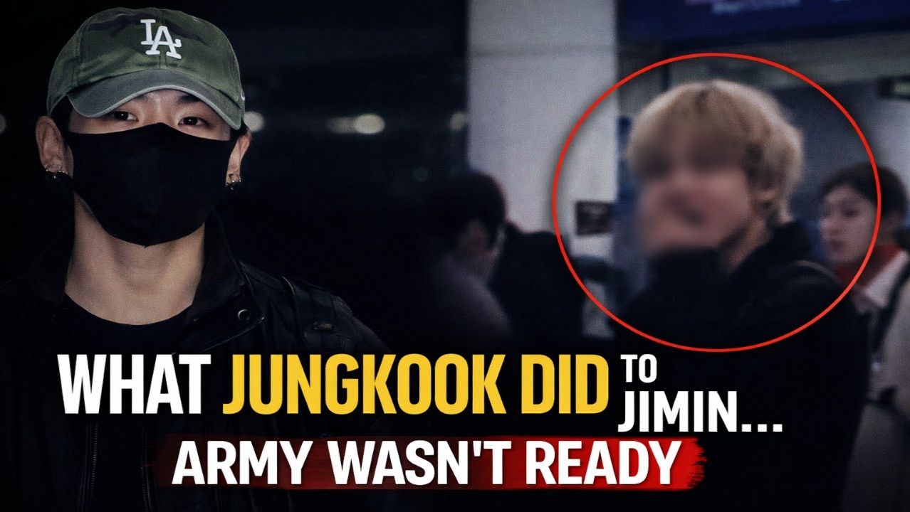 На злость Тэхёну, Чонгук сделал это для Чимина по прибытии в Португалию! смотреть онлайн