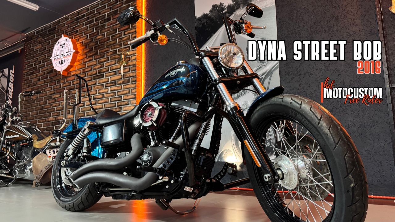 HARLEY DYNA STREET BOB 2016 | Free Rider МотоМастерская HARLEY DYNA STREET BOB 2016 | Free Rider МотоМастерская