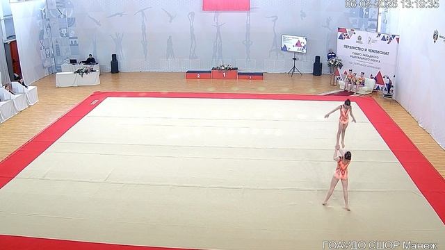 Акробатика СЗФО 2026 ||Комиссар, Краснова|| Женская пара: 11-16 | Санкт-Петербург — 2 упр. Акробатика СЗФО 2026 ||Комиссар, Краснова|| Женская пара: 11-16 | Санкт-Петербург — 2 упр.