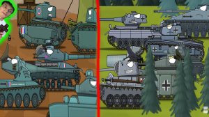 Падение линии Мажино... - Реакция на Shein Animations - Мультики про Танки ? Разбор сюжет геранд