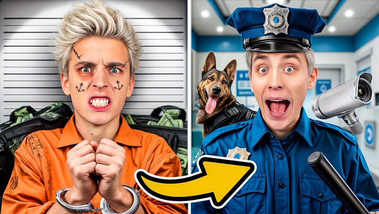 От ПРЕСТУПНИКА до ПОЛИЦЕЙСКОГО ! смотреть онлайн